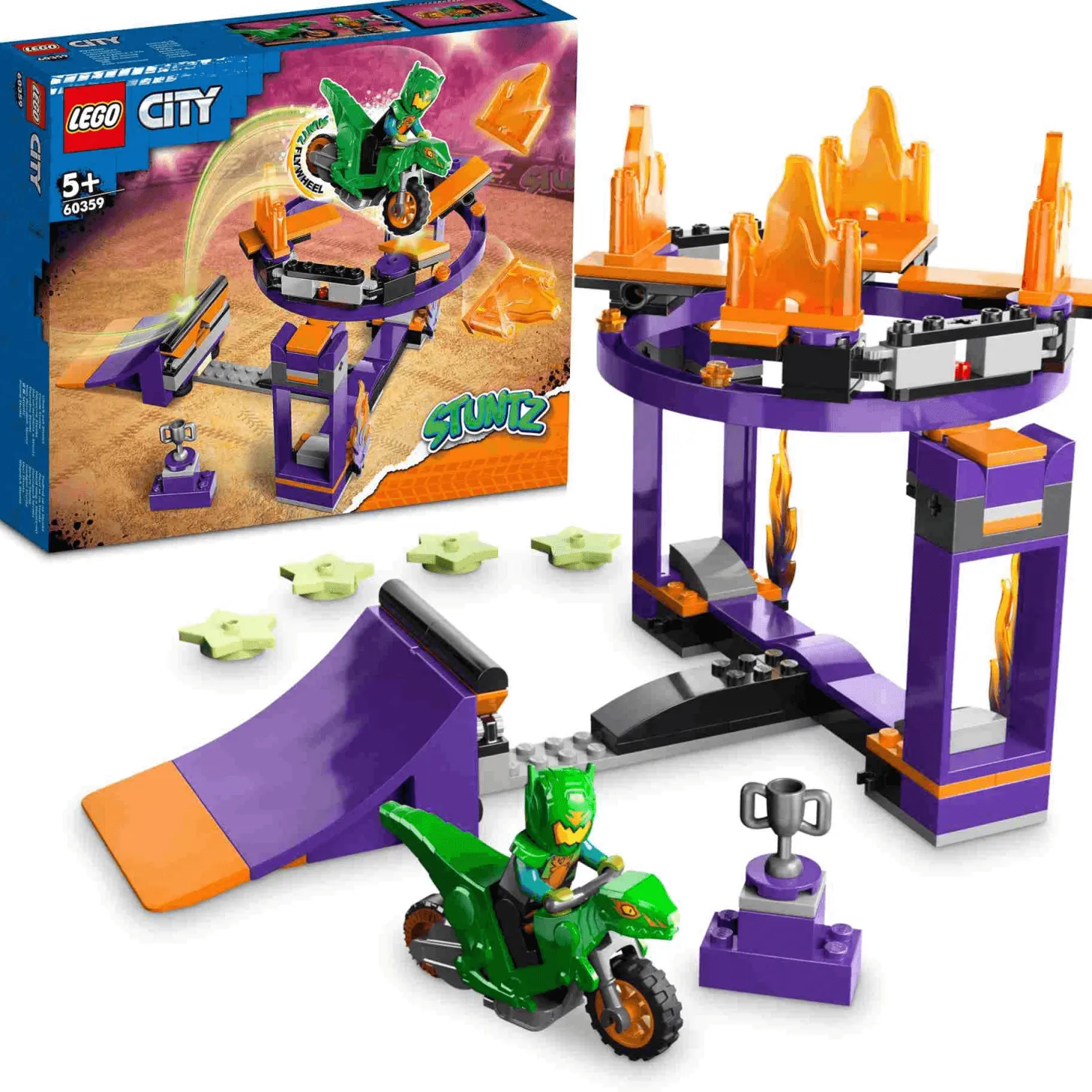 LEGO Desafío Acrobático Rampa y Aro 60359