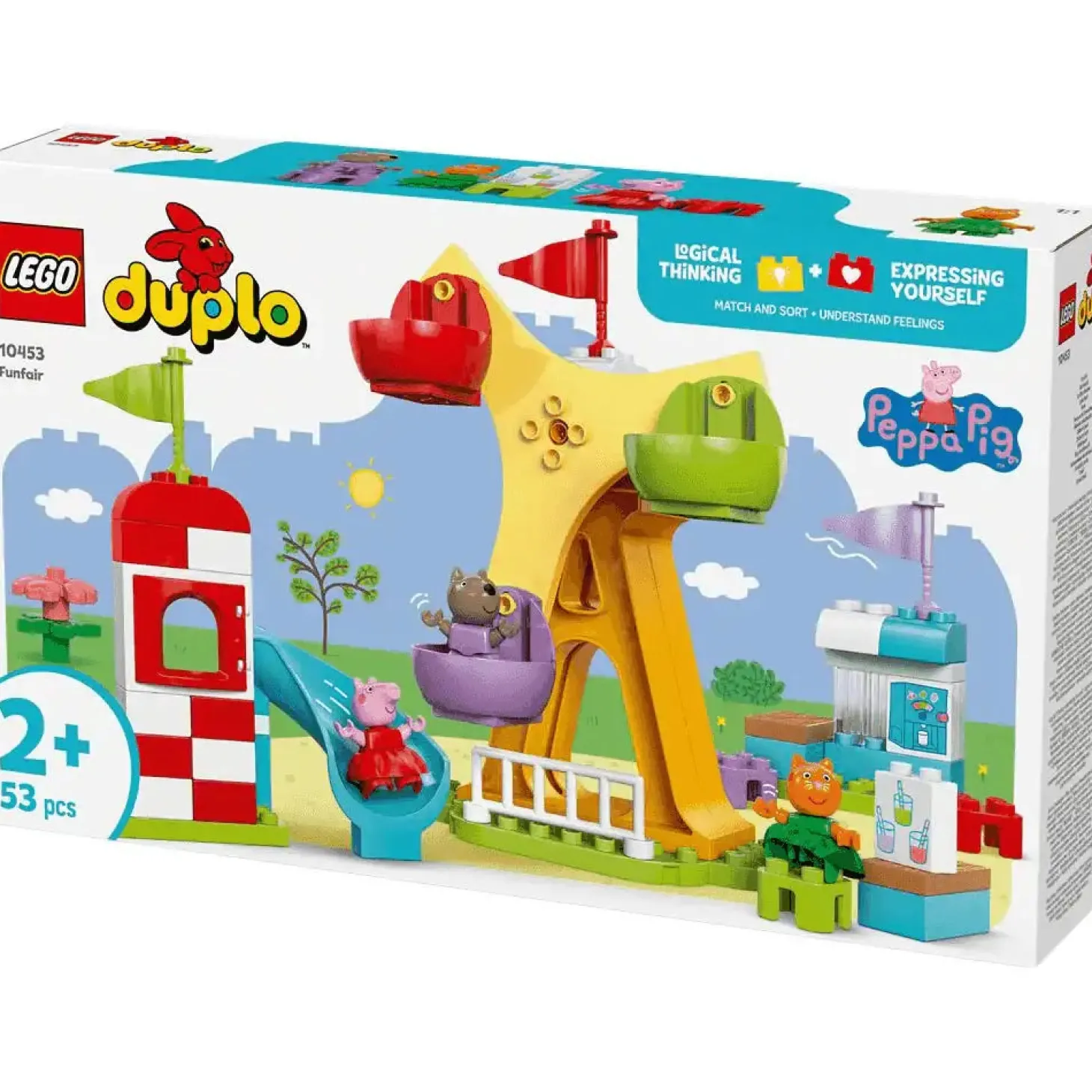 LEGO DUPLO Peppa Pig Feria Parque de Atracciones 10453