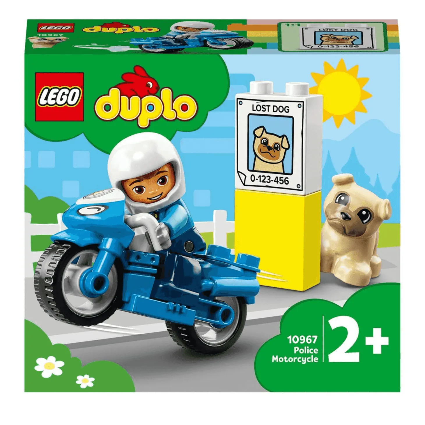 LEGO DUPLO Town 10967 Moto de Policía