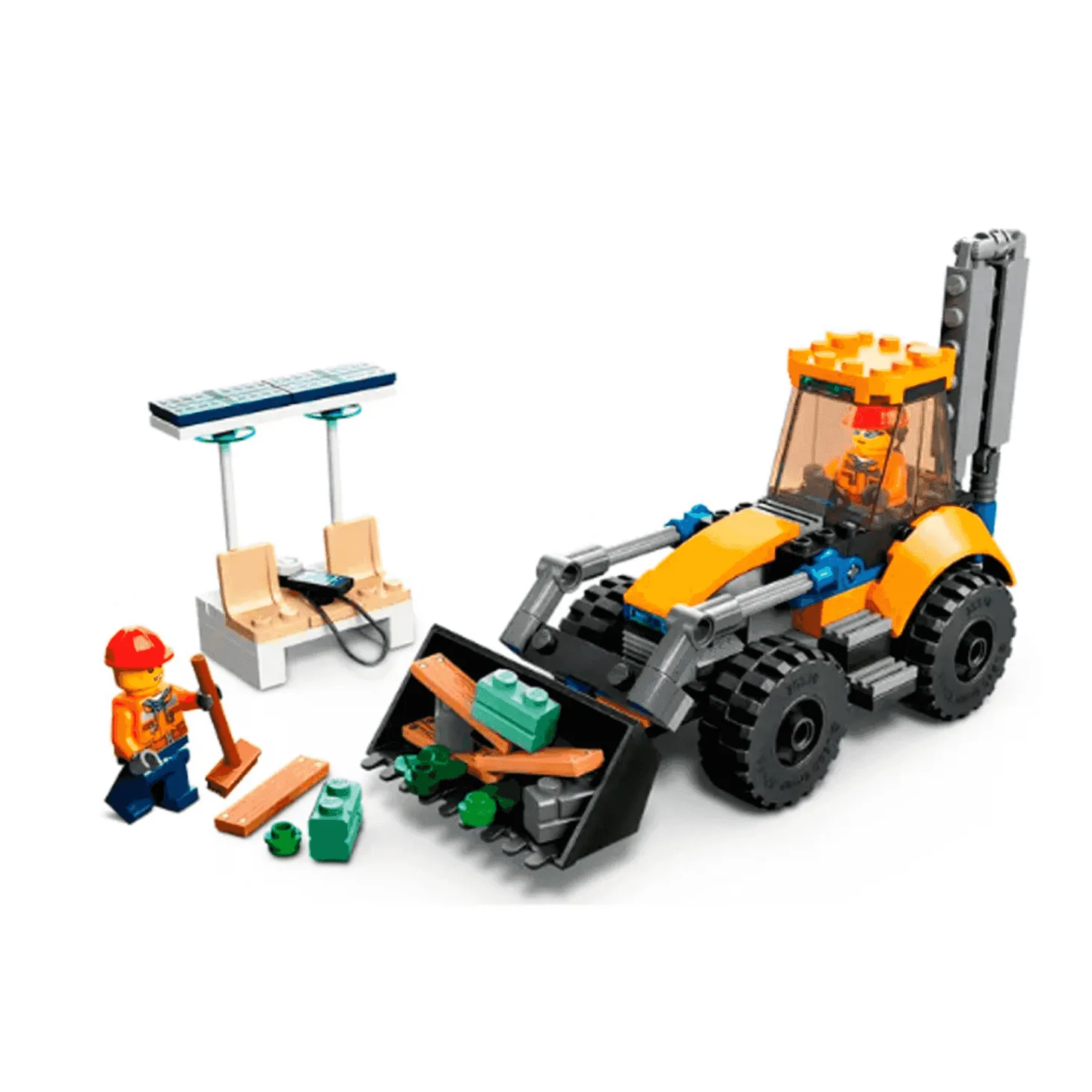 LEGO Excavadora de Obra