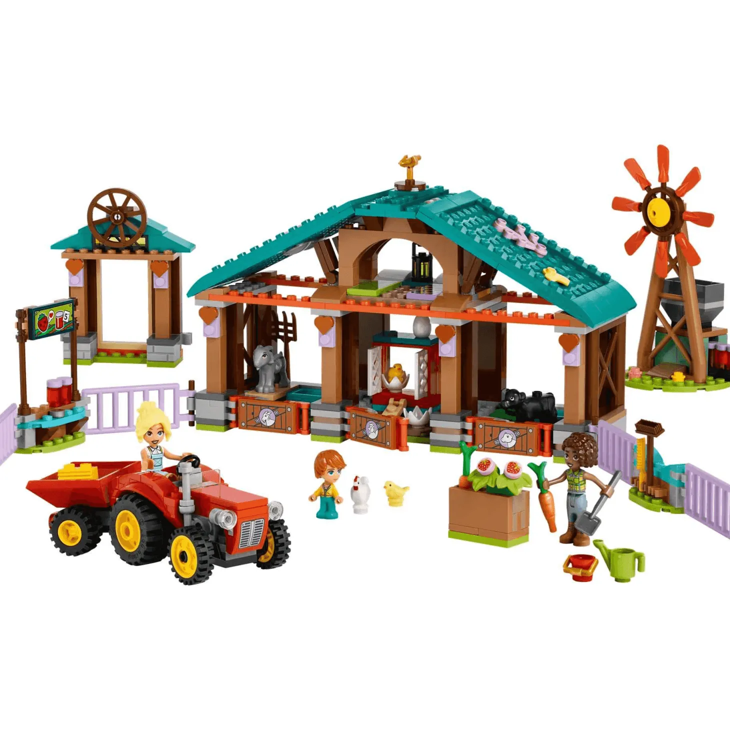 LEGO Friends Albergue de Animales de Granja Juguete 42617