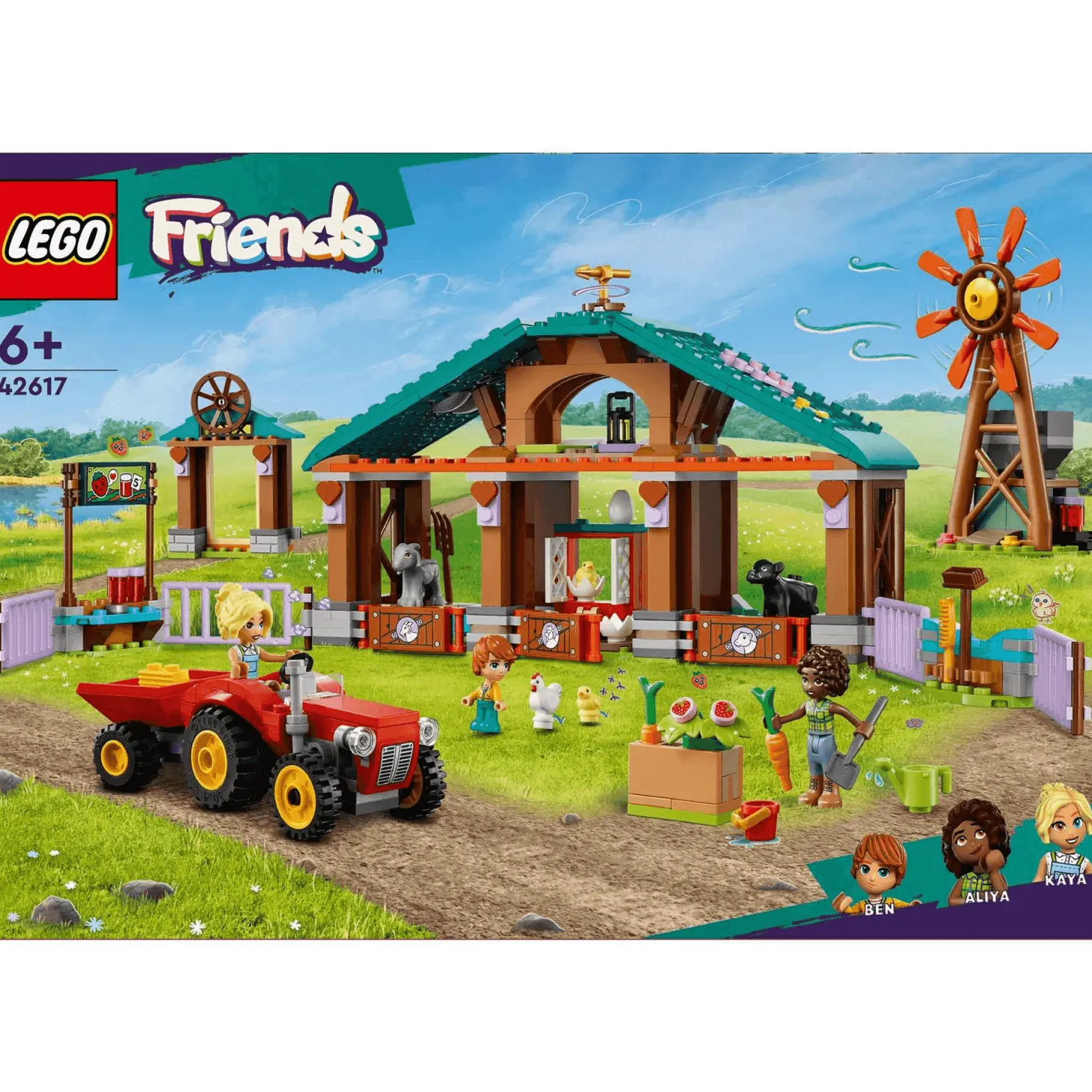 LEGO Friends Albergue de Animales de Granja Juguete 42617