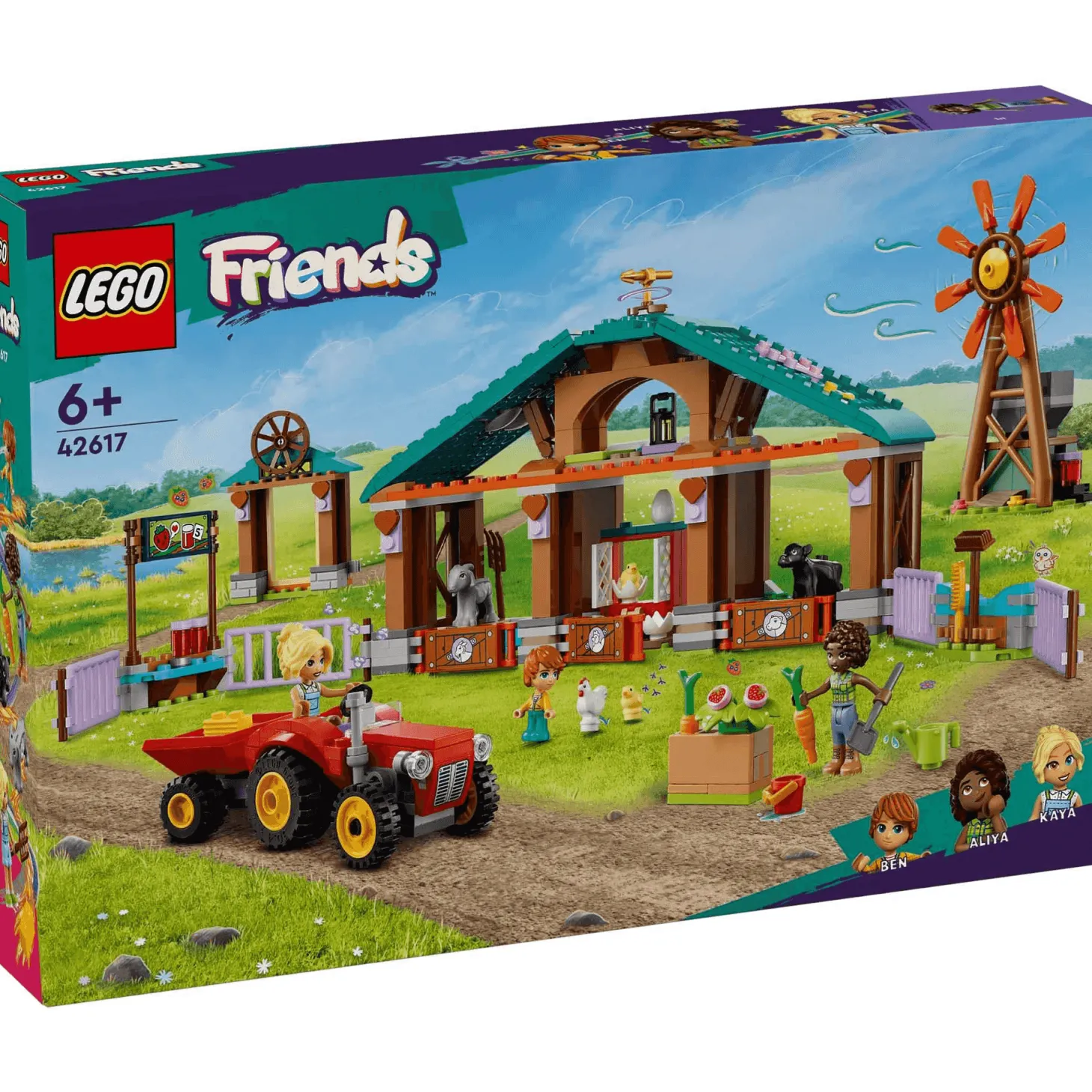LEGO Friends Albergue de Animales de Granja Juguete 42617