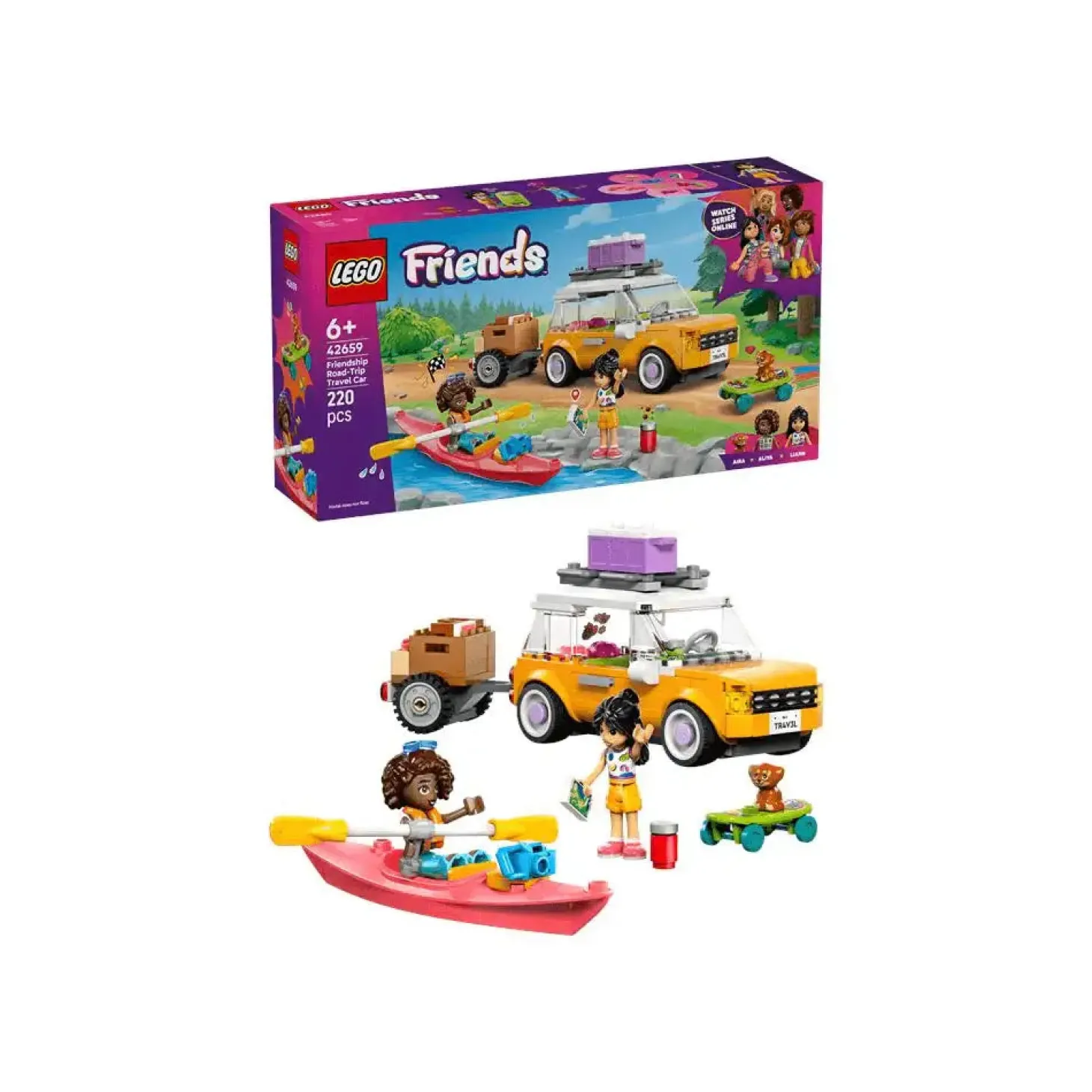 LEGO Friends Amistad: Excursión en Coche por Carretera 42659
