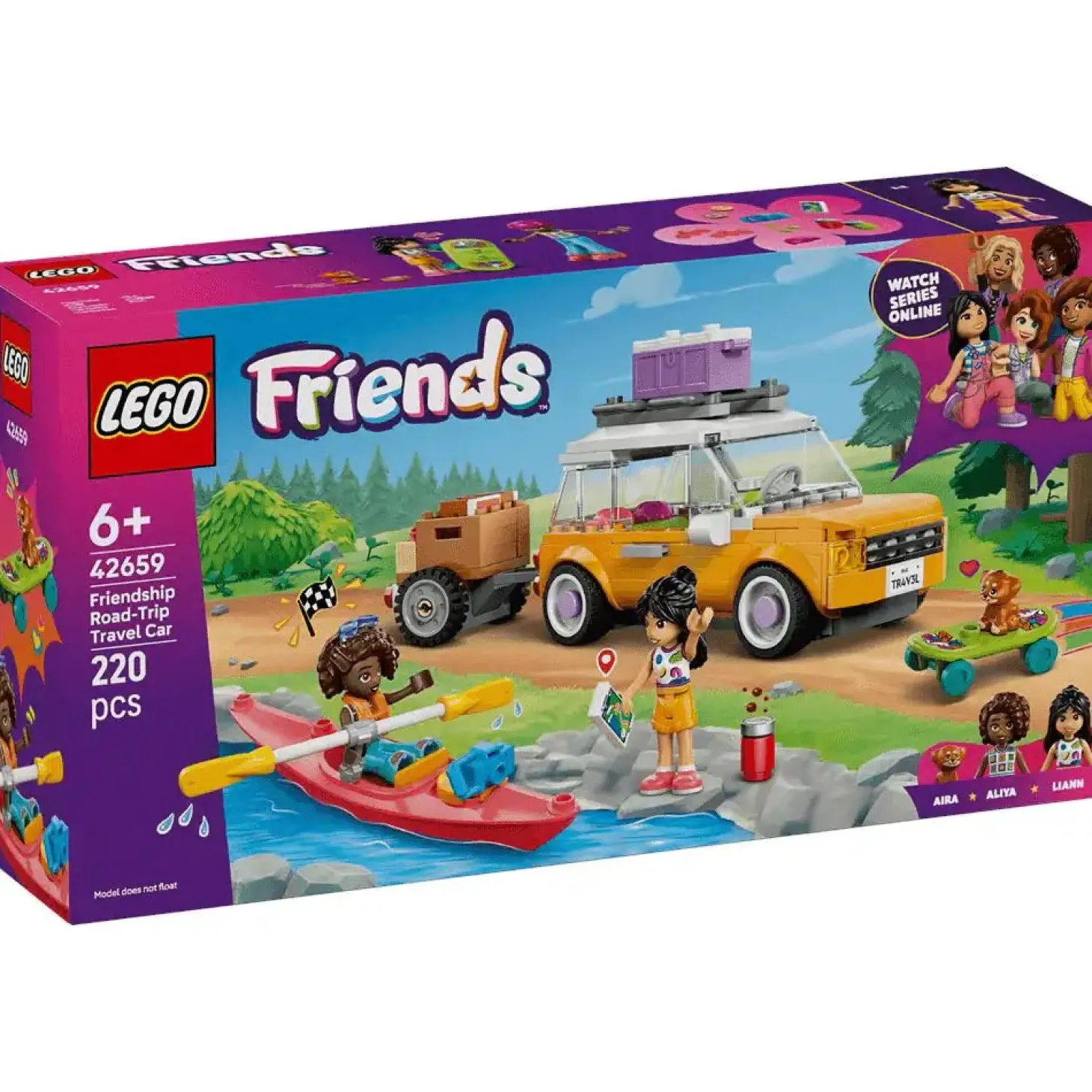 LEGO Friends Amistad: Excursión en Coche por Carretera 42659