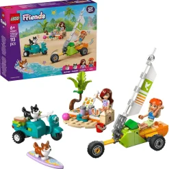 LEGO Friends Mascotas Surferas y Aventura sobre Ruedas 42641