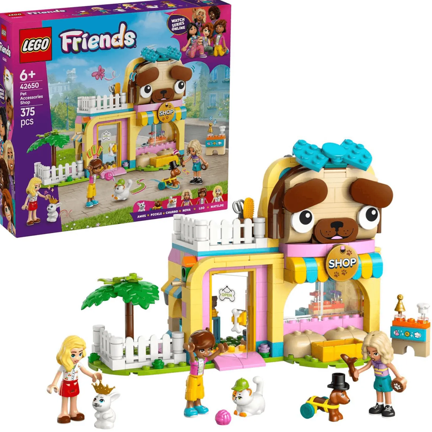 LEGO Friends Tienda de Accesorios para Mascotas Juego 42650