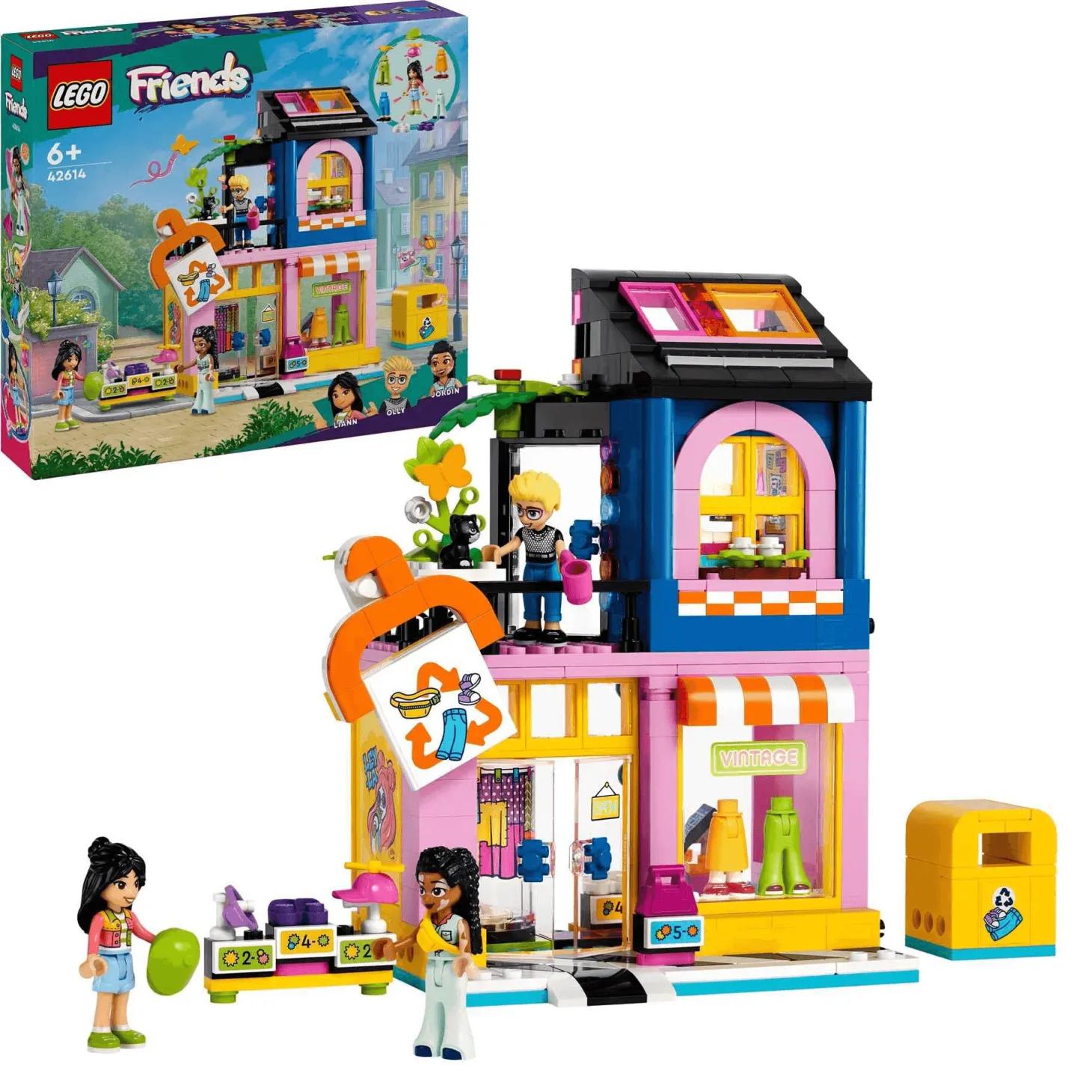 LEGO Friends Tienda de Moda Retro Establecimiento de juguete 42614