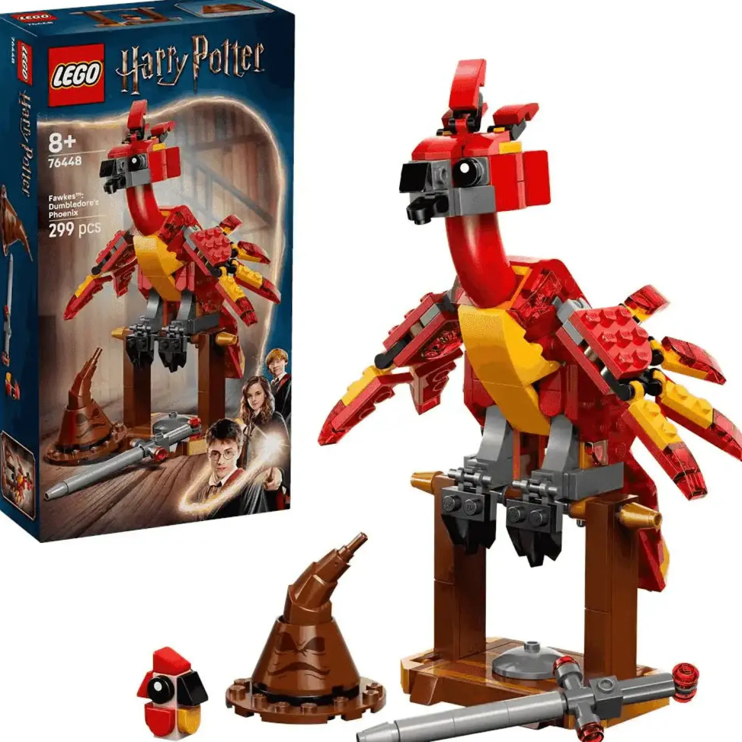 LEGO Harry Potter Fawkes: Fénix de Dumbledore 76448