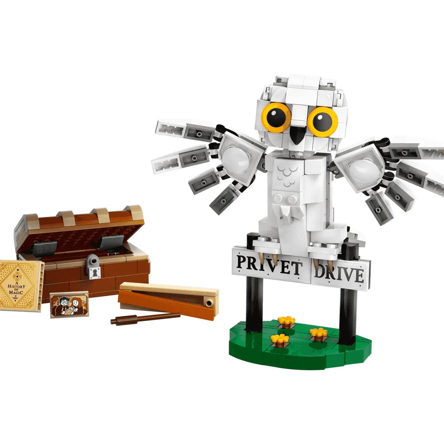LEGO Harry Potter Hedwig en el Número 4 de Privet Drive 76425