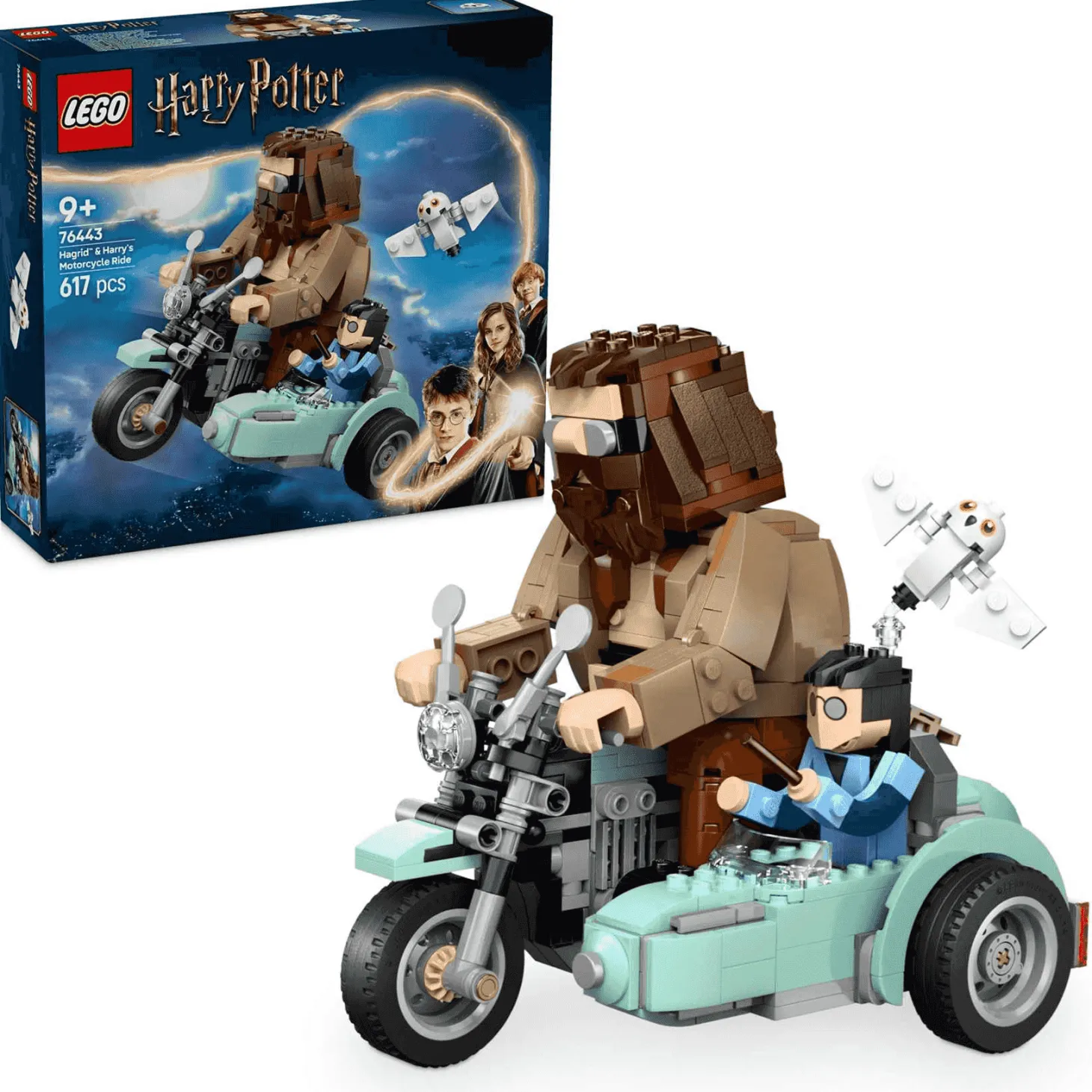 LEGO Harry Potter Viaje en Moto de Hagrid y Harry 76443