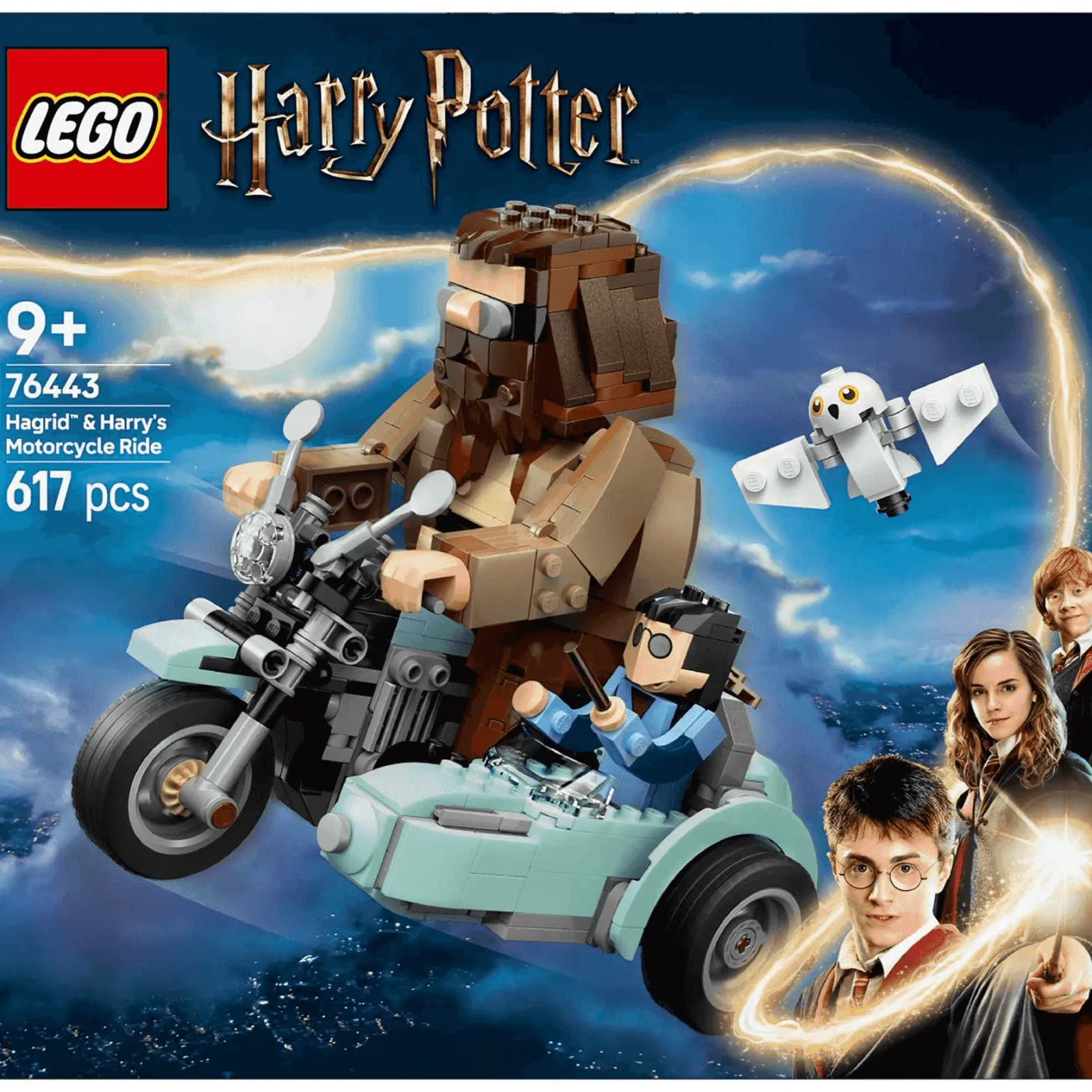 LEGO Harry Potter Viaje en Moto de Hagrid y Harry 76443