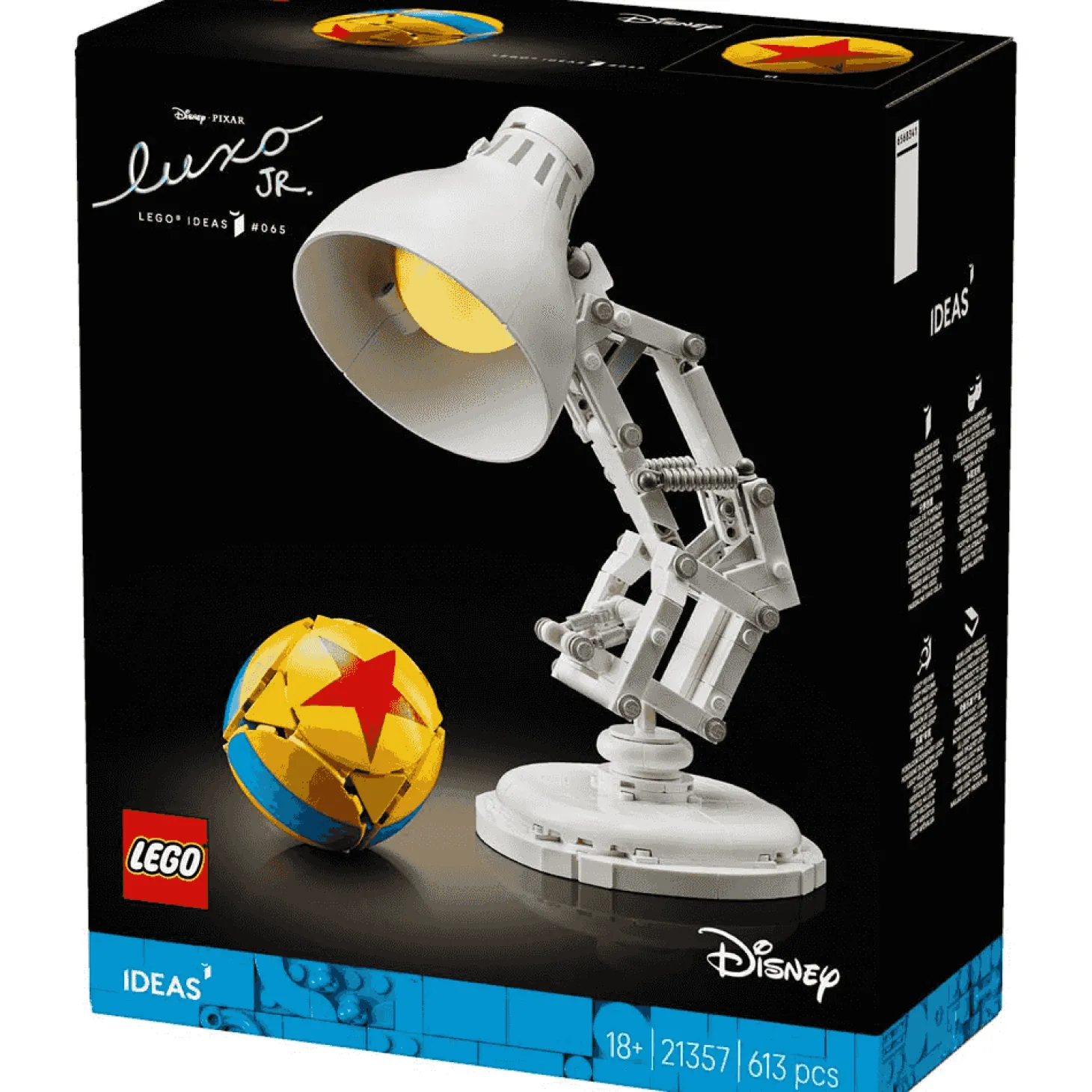 LEGO Ideas | Disney Pixar Luxo Jr. Modelo Construible 21357