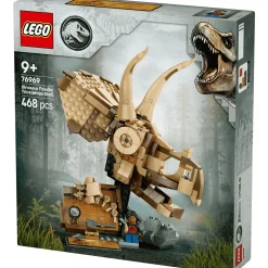 LEGO Jurassic World Fósiles de Dinosaurio: Cráneo de Triceratops 76969