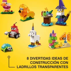 Lego Ladrillos Creativos Transparentes