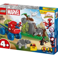 LEGO Marvel Spidey y su Superequipo Todoterreno Dinosaurio y Equipo Spidey al Rescate 11199