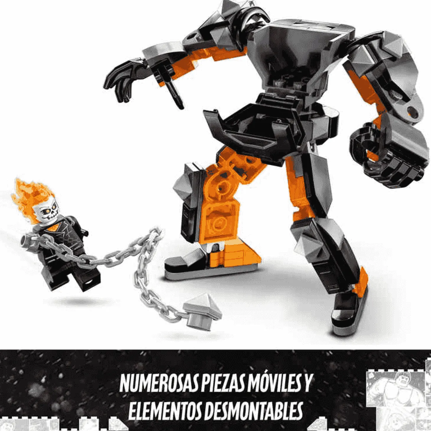 LEGO Meca y Moto del Motorista Fantasma