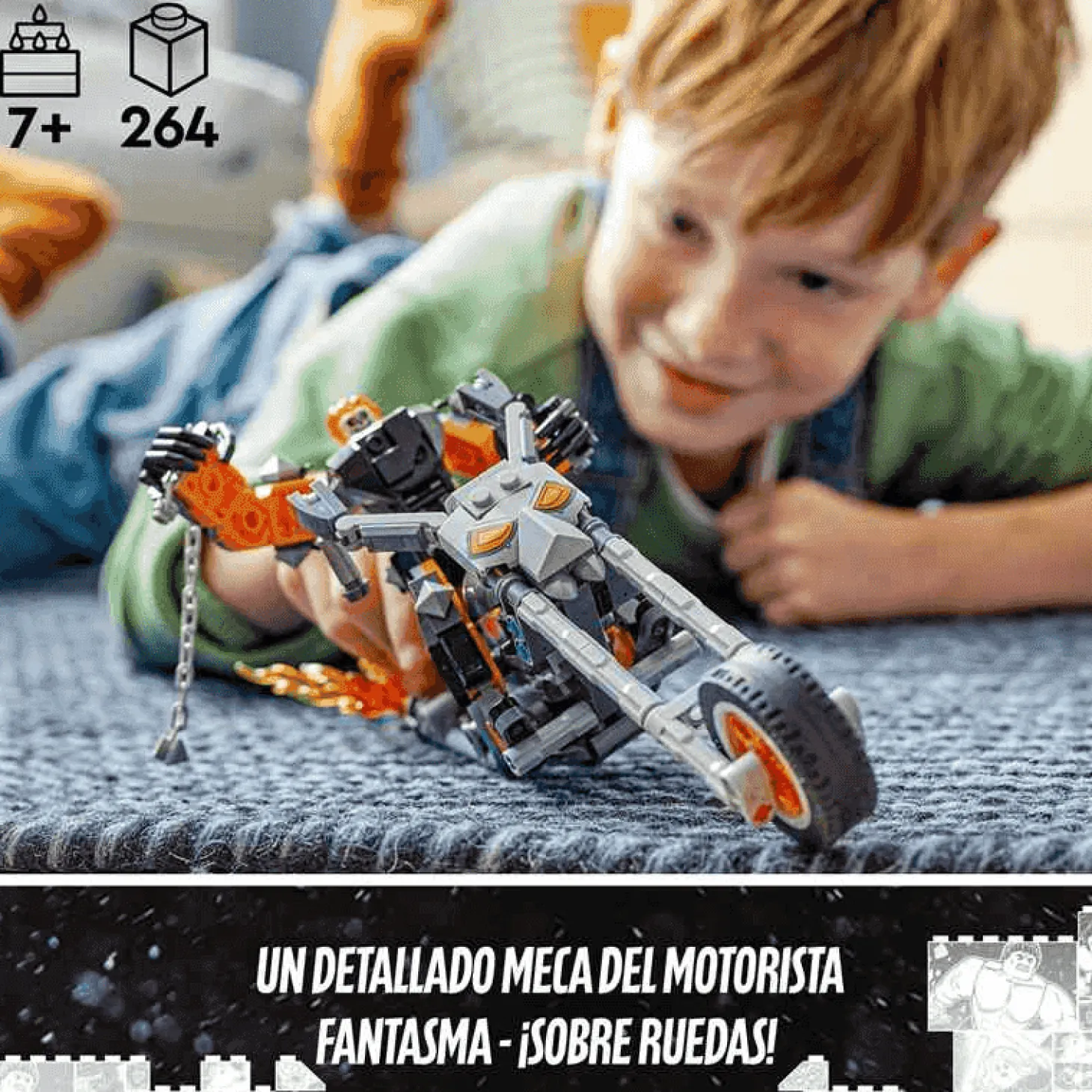 LEGO Meca y Moto del Motorista Fantasma