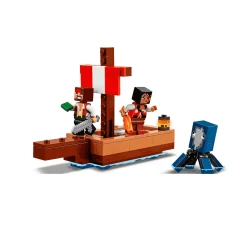 LEGO Minecraft El Viaje en el Barco Pirata 21259