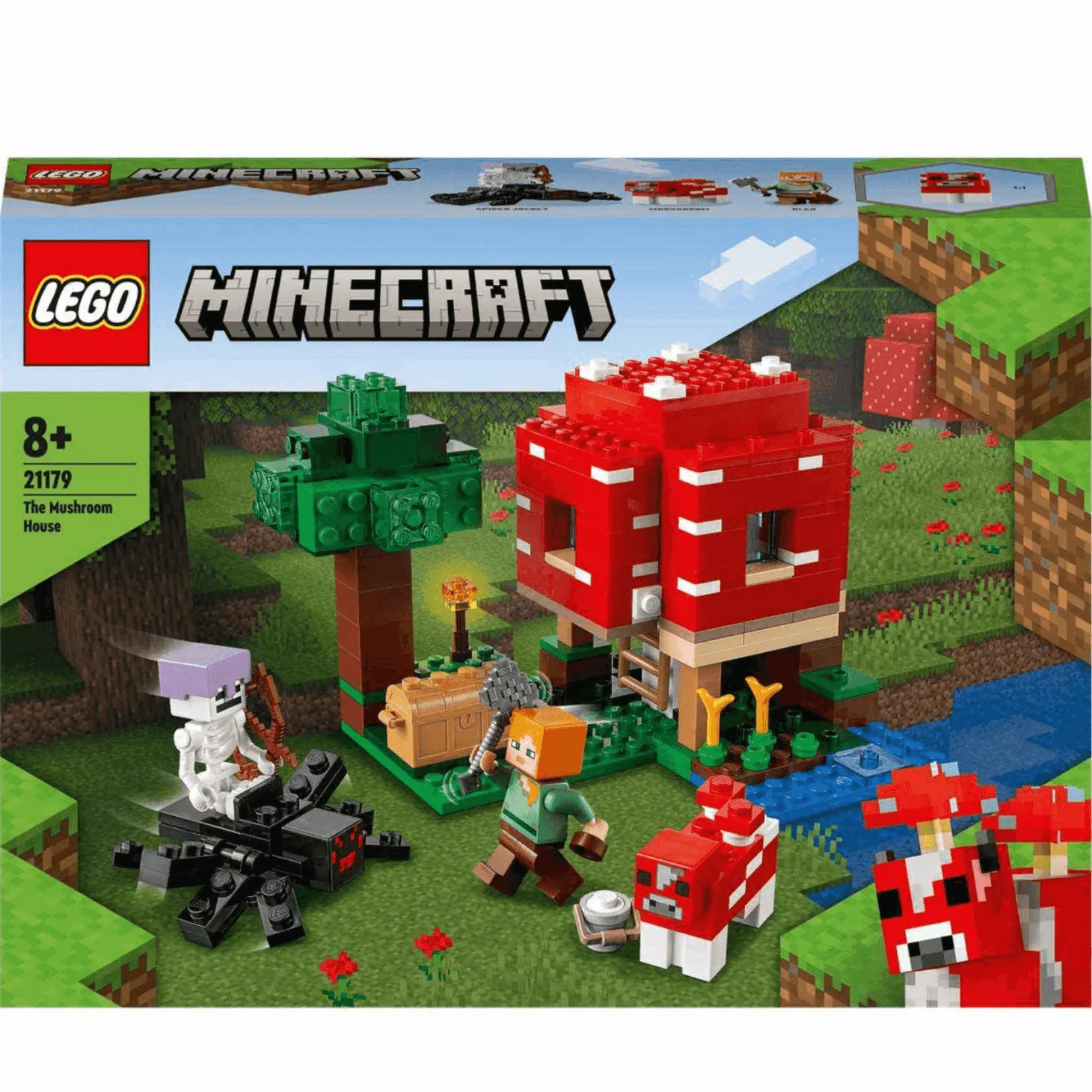 LEGO Minecraft 21179 La Casa Champiñón