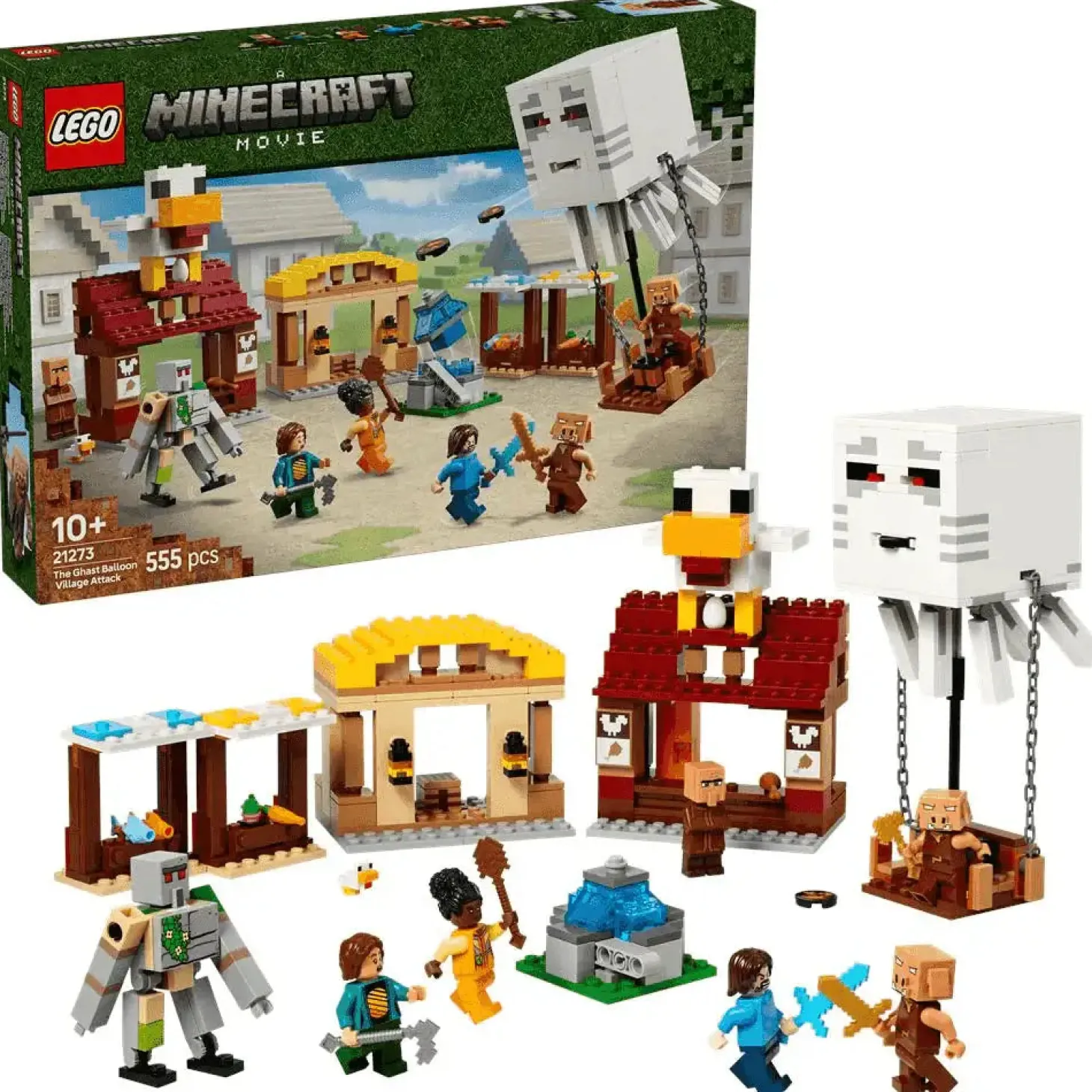 LEGO Minecraft El Ataque a la Aldea del Globo de Ghast 21273