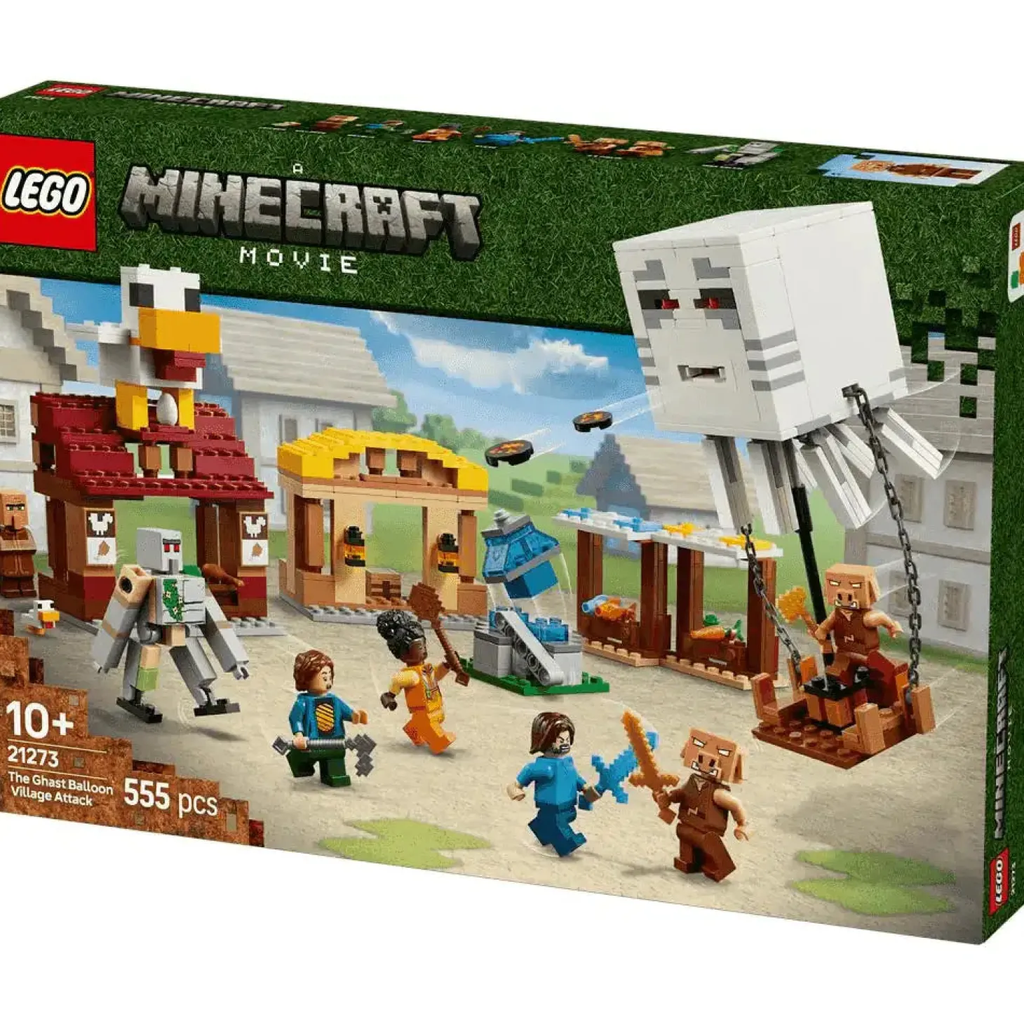 LEGO Minecraft El Ataque a la Aldea del Globo de Ghast 21273