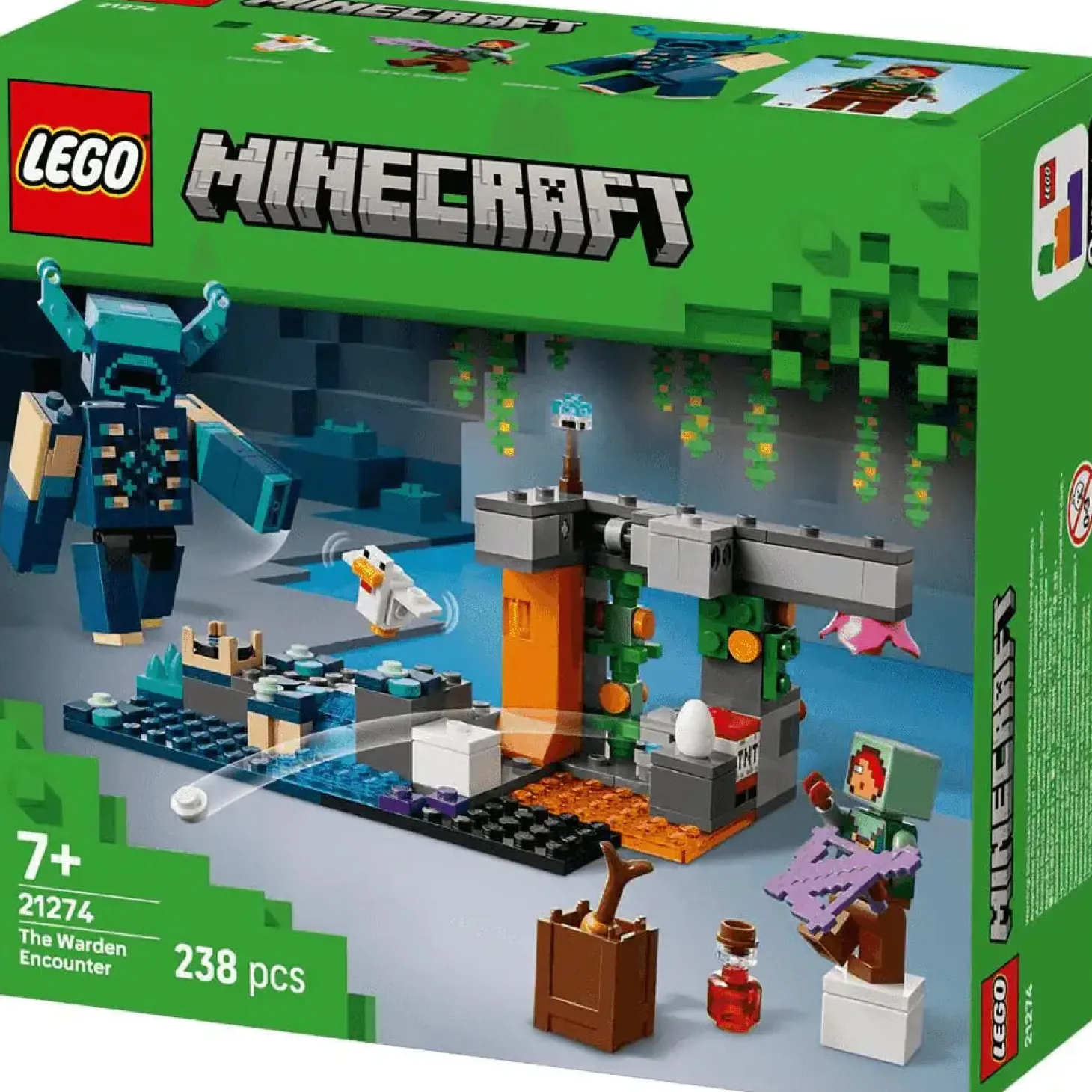 LEGO Minecraft El Encuentro con el Custodio 21274