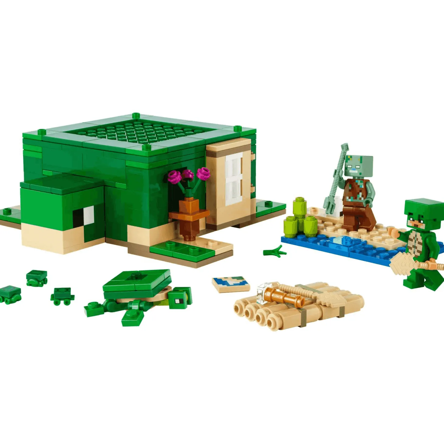 LEGO Minecraft La Casa-Tortuga de la Playa Modelo 21254