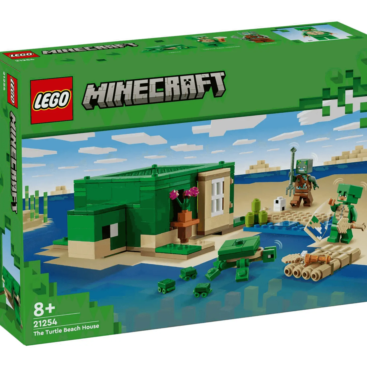 LEGO Minecraft La Casa-Tortuga de la Playa Modelo 21254