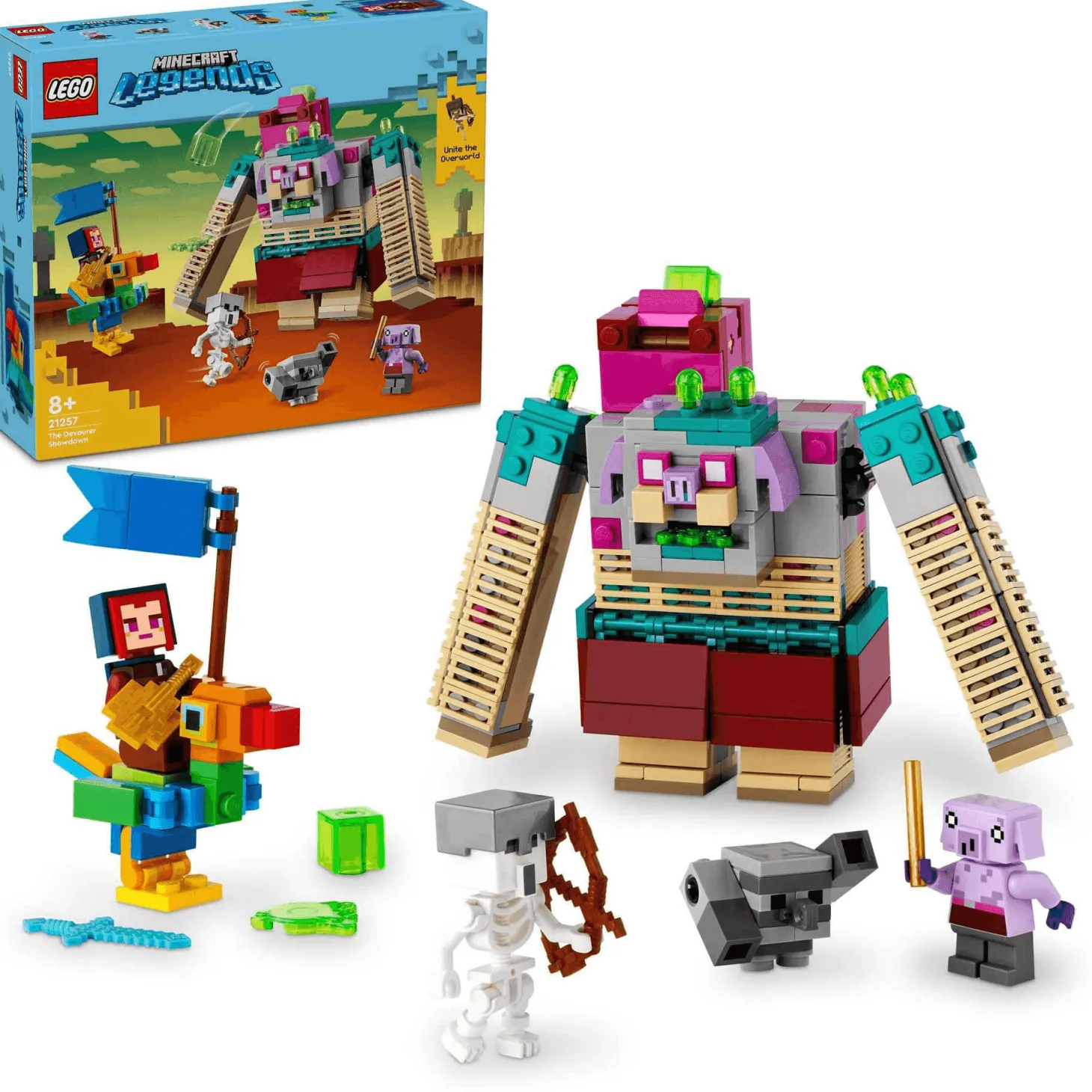 LEGO Minecraft Legends El Duelo contra el Devorador 21257