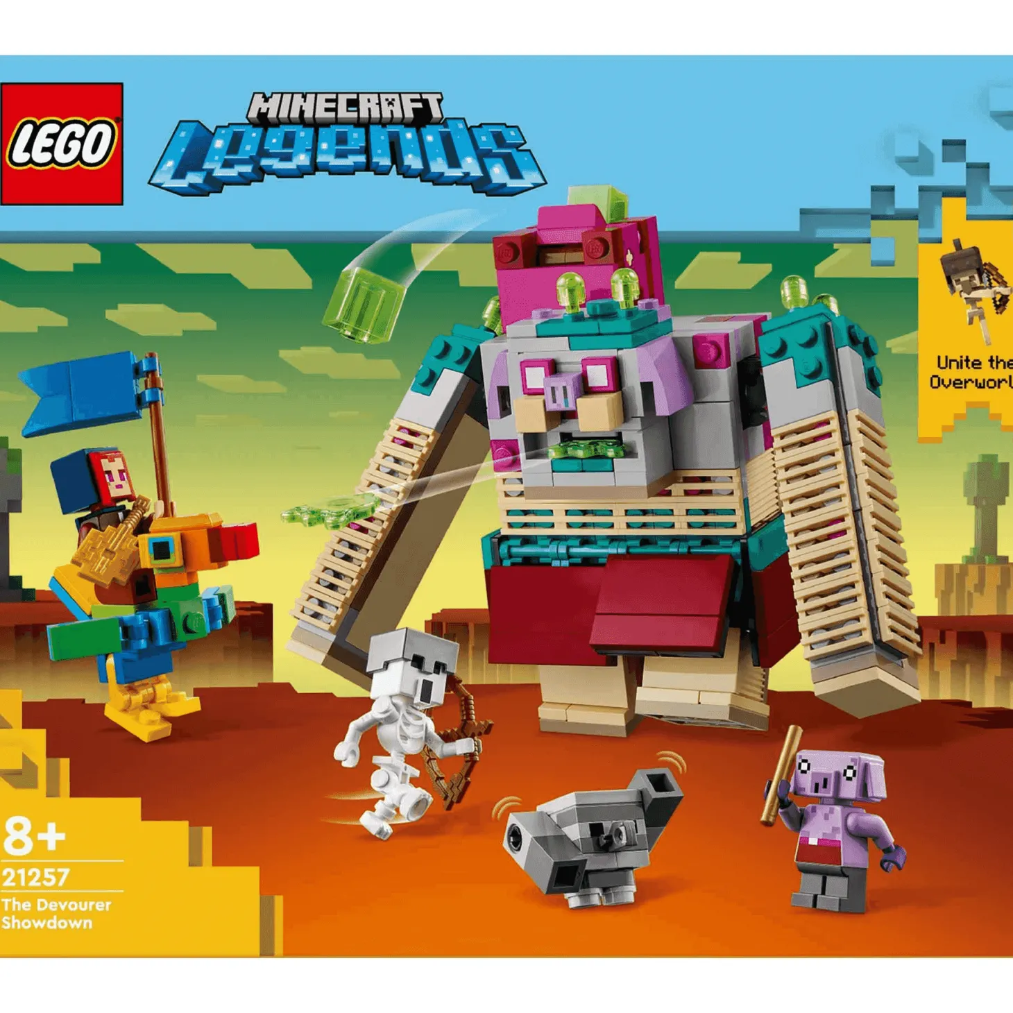 LEGO Minecraft Legends El Duelo contra el Devorador 21257