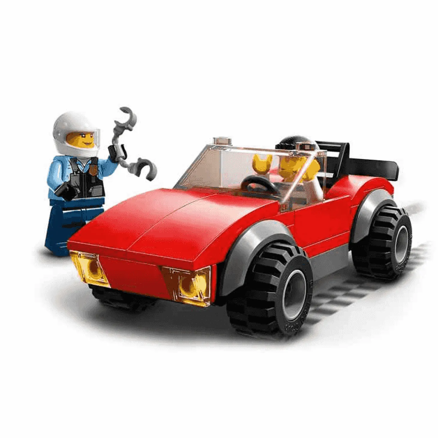 LEGO Moto de Policía y Coche a la Fuga