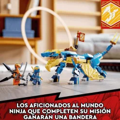 LEGO NINJAGO 71760 Dragón del Trueno EVO de Jay