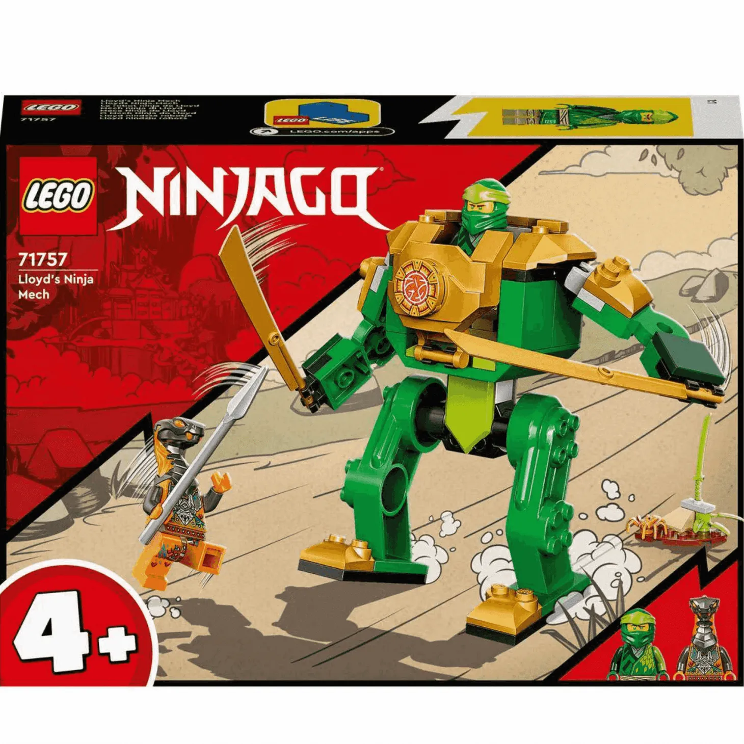 LEGO NINJAGO 71757 Meca Ninja de Lloyd