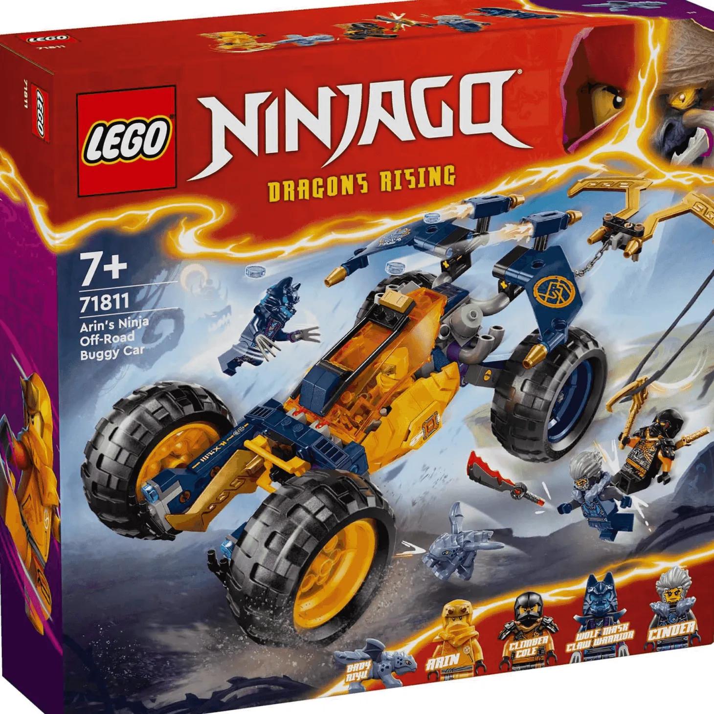 LEGO NINJAGO Buggy Todoterreno Ninja de Arin 71811