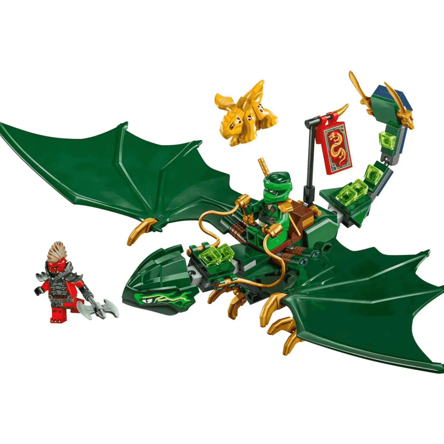 LEGO NINJAGO Dragón Verde del Bosque de Lloyd 71829