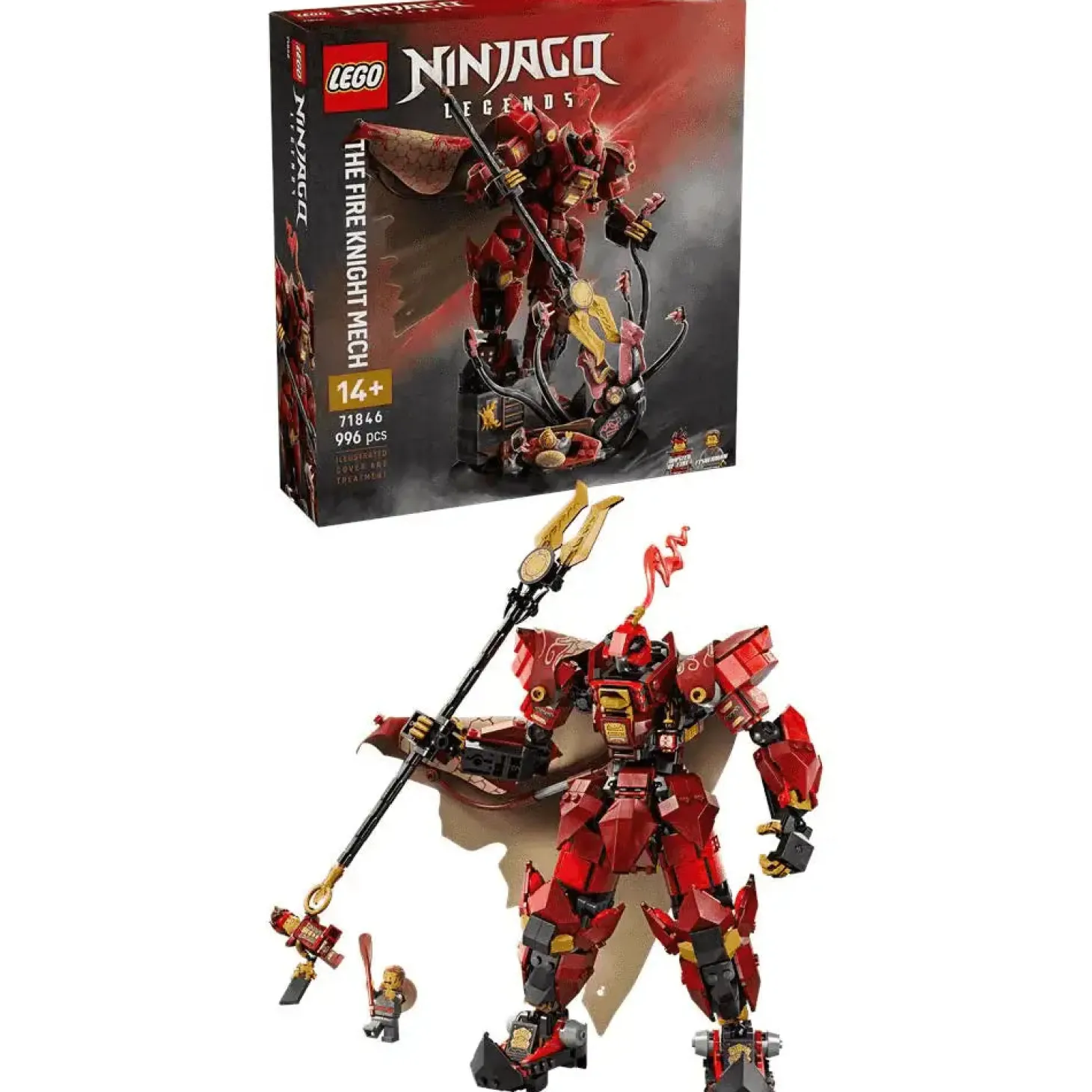 LEGO NINJAGO Meca Caballero del Fuego Kit 71846