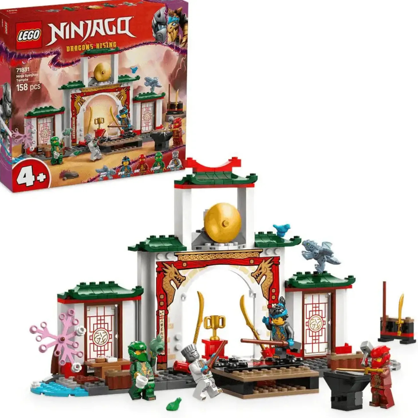 LEGO NINJAGO Templo Ninja del Spinjitzu Juego 71831