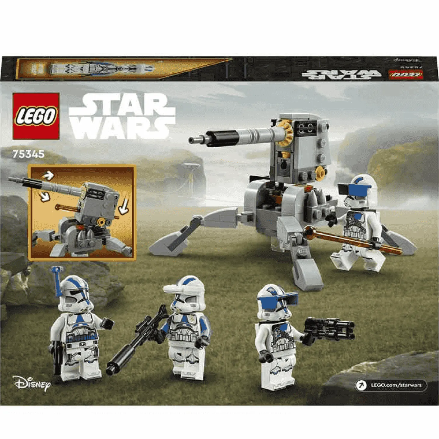LEGO Pack de Combate: Soldados Clon de la 501
