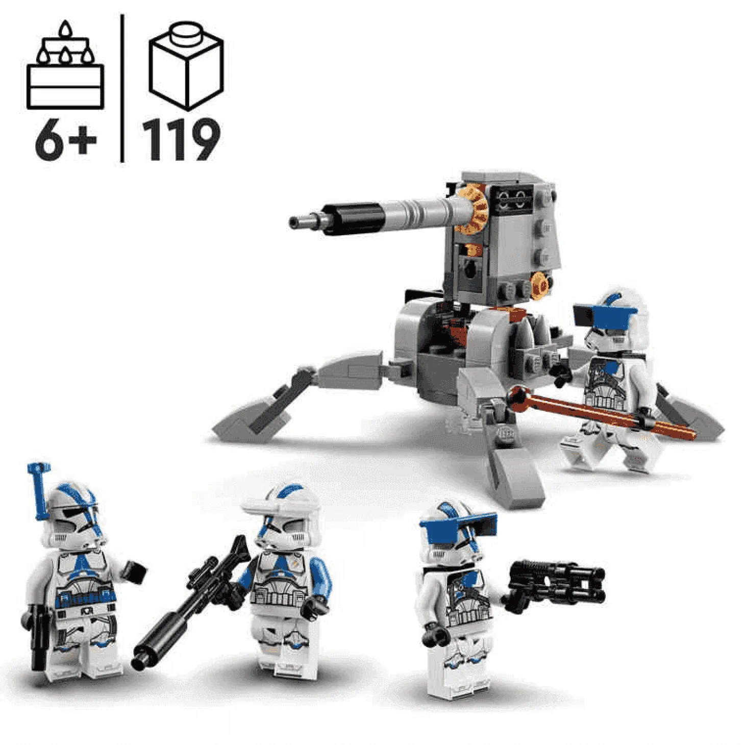 LEGO Pack de Combate: Soldados Clon de la 501
