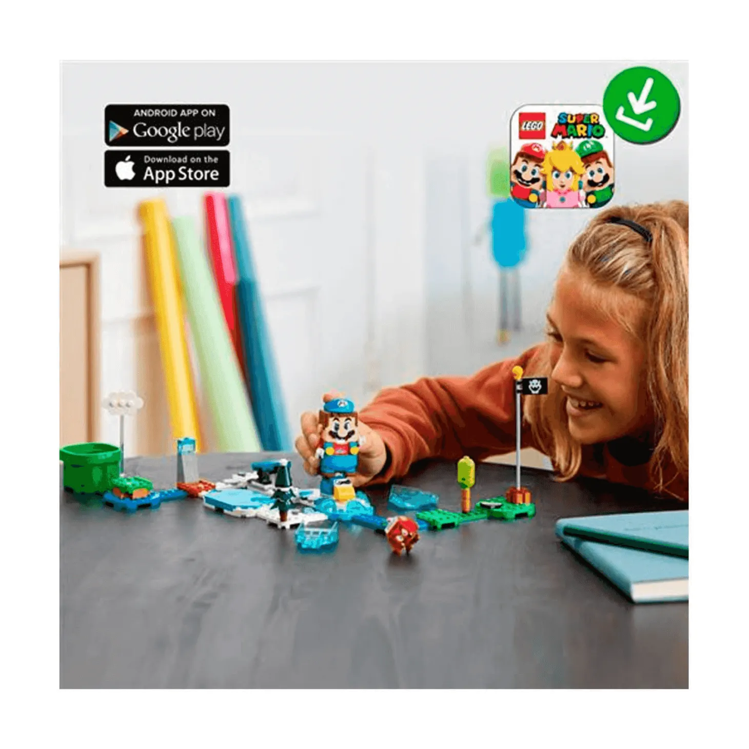 LEGO Set de Expansión: Traje de Mario de Hielo y Mundo Helado