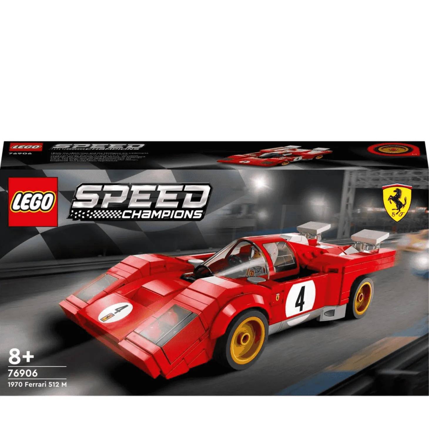 LEGO Speed Champions 76906 1970 Ferrari 512 M