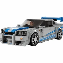LEGO Speed Champions 76917 Nissan Skyline GT-R (R34) de 2 Fast 2 Furious (319 piezas)