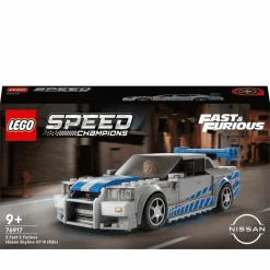 LEGO Speed Champions 76917 Nissan Skyline GT-R (R34) de 2 Fast 2 Furious (319 piezas)