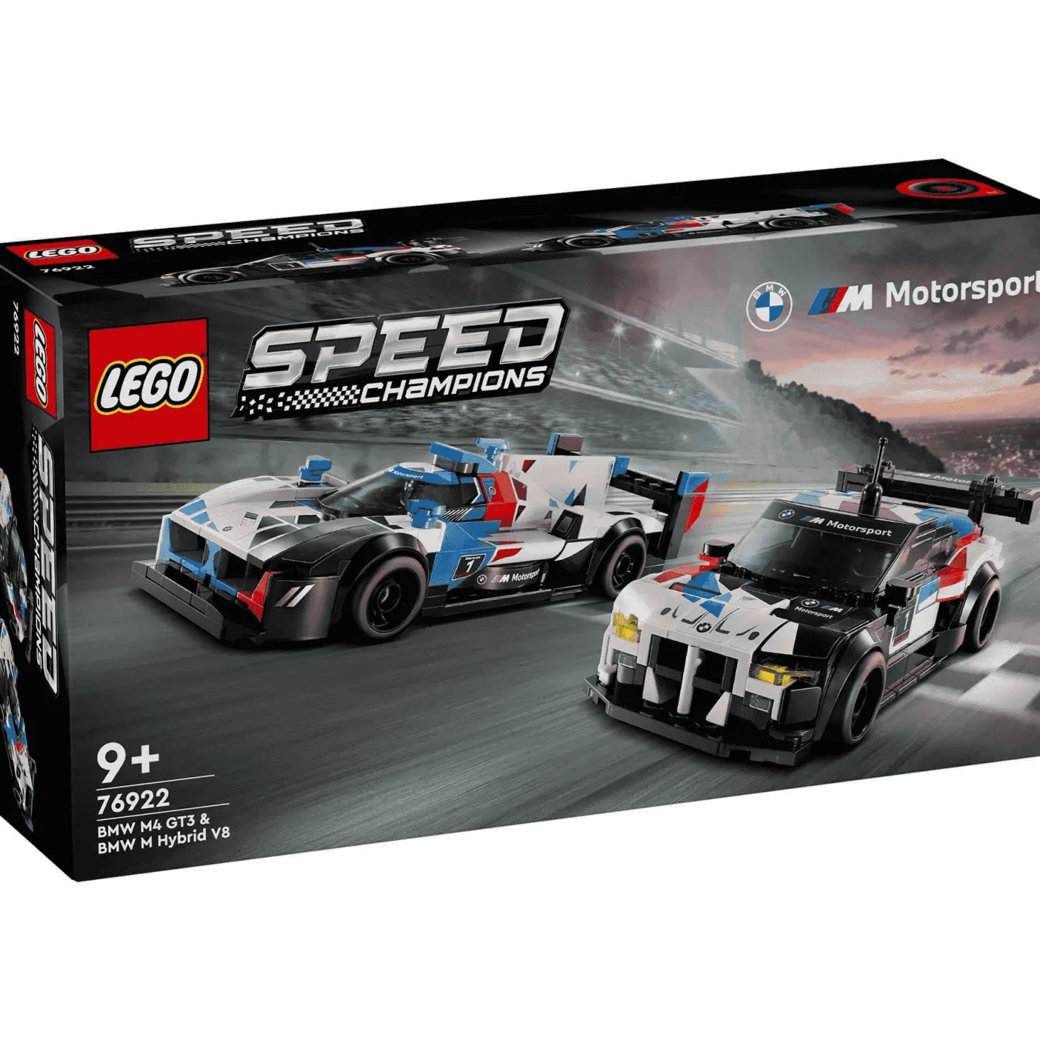LEGO Speed Champions Coches de Carreras BMW M4 GT3 y BMW M Hybrid V8 76922