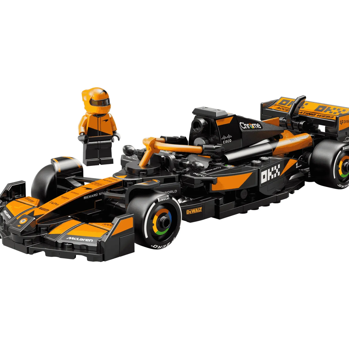 LEGO Speed Champions Coche de Carreras McLaren F1 Team MCL38 77251