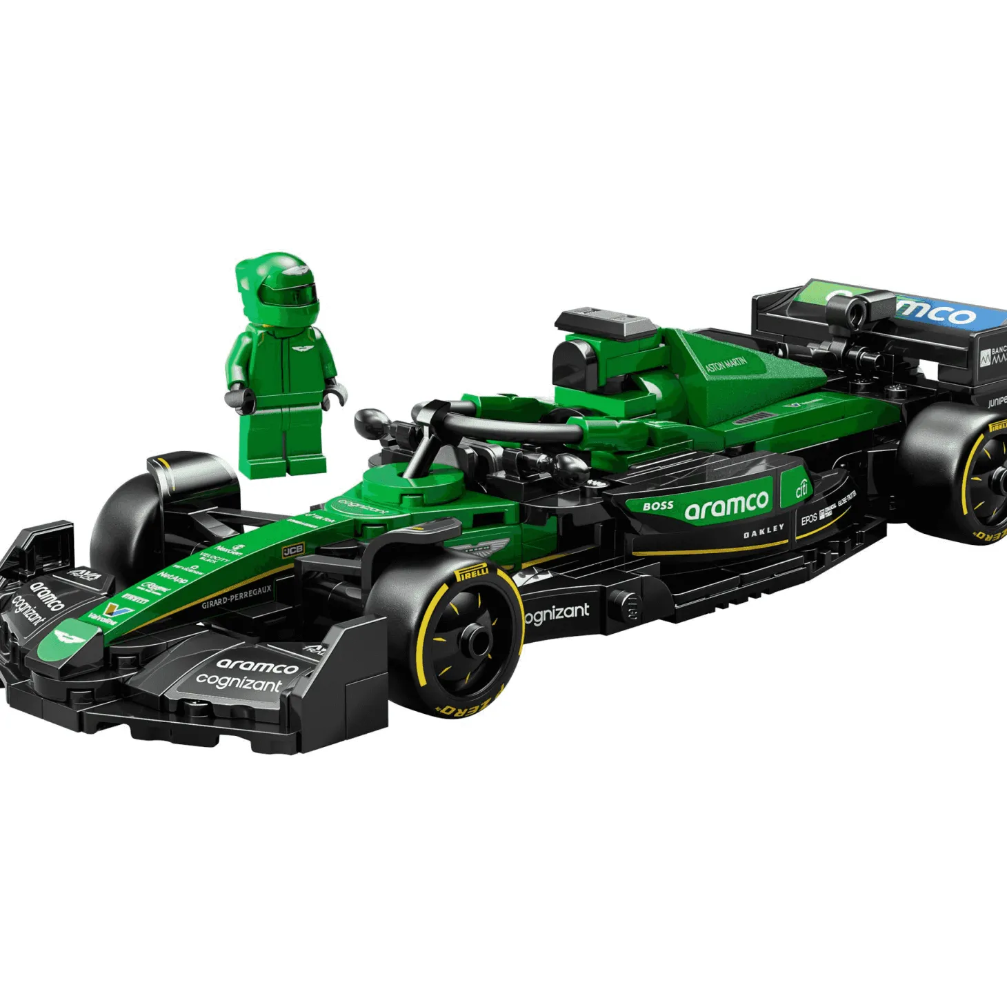 LEGO Speed Champions Coche de Carreras Aston Martin Aramco F1 AMR24 77245