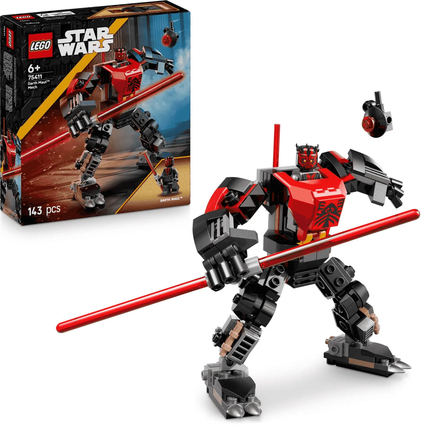 LEGO Star Wars: Las Guerras Clon Meca de Darth Maul 75411