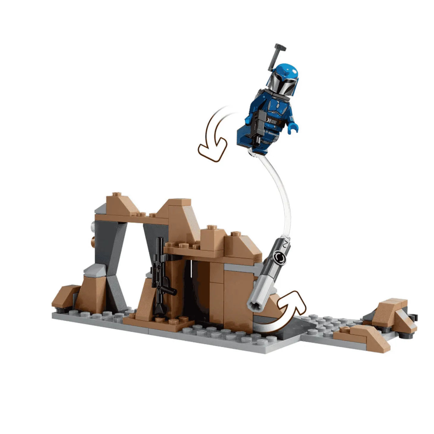 LEGO Star Wars Mandalorian Pack de Combate Emboscada en Mandalorian