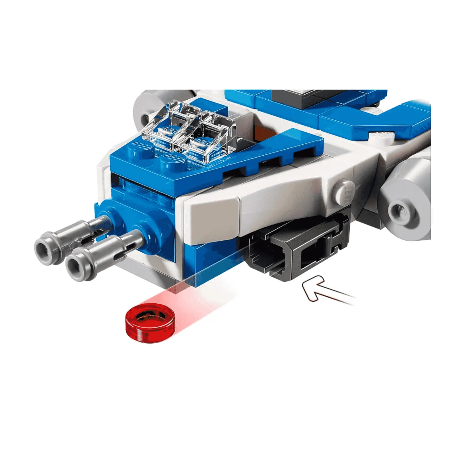 LEGO Star Wars Microfighter Ala Y del Capitán Rex 75391